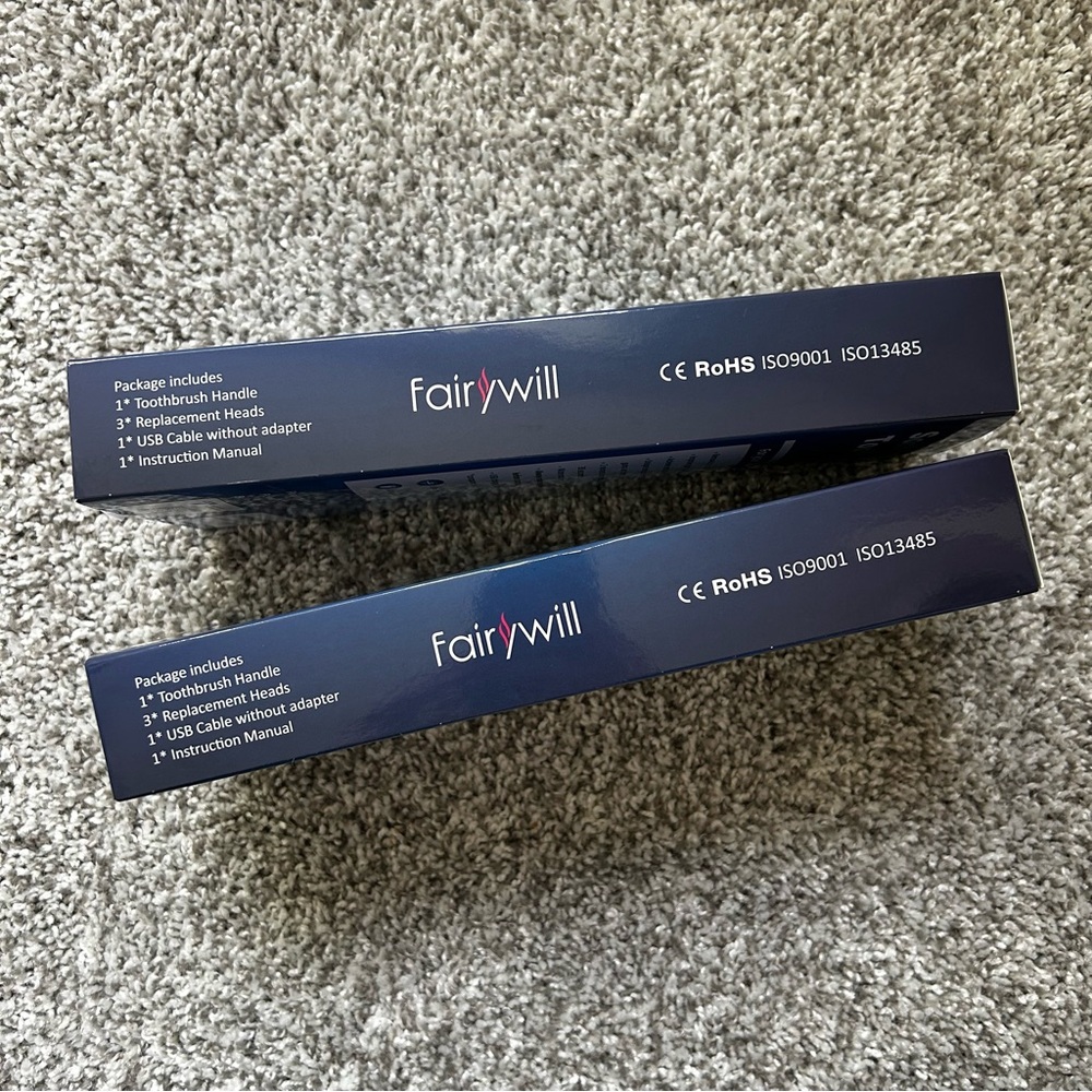 Fairywill Sonic Electric Toothbrush - Black - Picture 4 of 4
